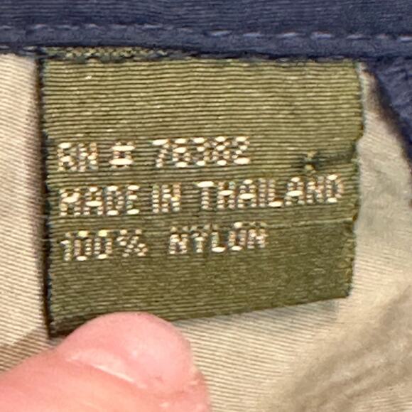 Timberland Weathergear Men’s Size Large Navy Blue and Aqua Full Zip Jacket - Picture 6 of 11